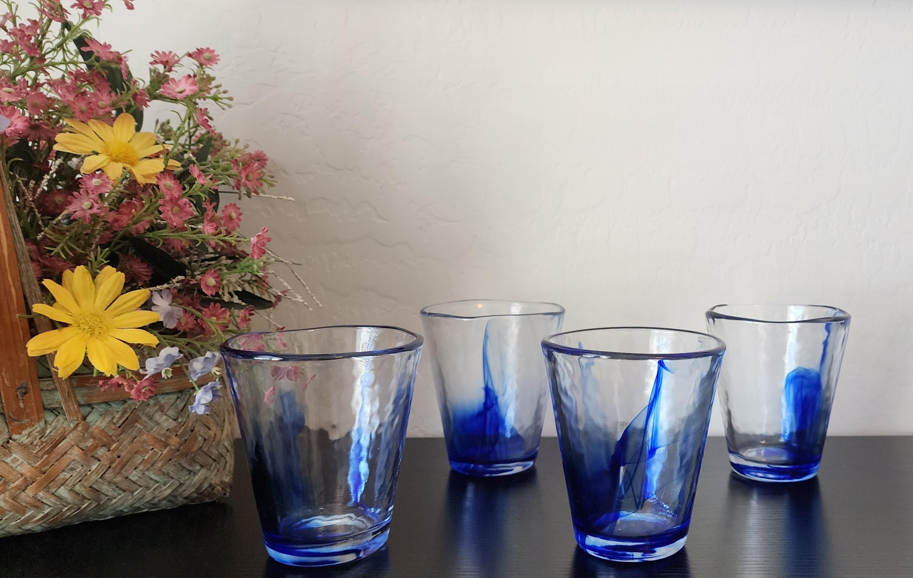 Bormioli Rocco Blue Swirl - Etsy