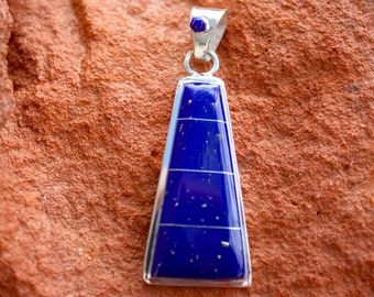 Lapis Lazuli Pendant, Unisex Pendant, Lapis