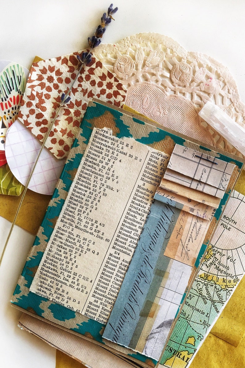 junk journals or general stationery lovers. bullet journals Punky Passport Insert for traveler/'s notebook
