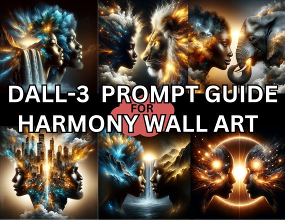 Wall Art Prompts /ChatGPT4 and DALL-E Prompt Guide / AI Prompt