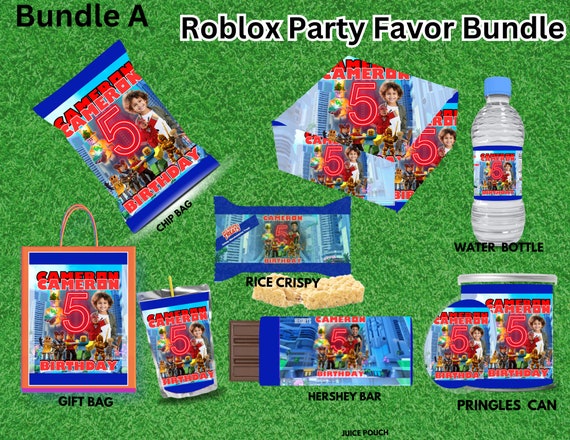 Game Party favors, party package, DIGITAL files, Printable Party Kit, Digital Only NOT EDITABLE templates.