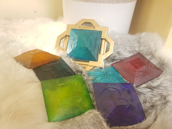 Genshin Impact Vision Trinket Accessorio Cosplay Keychain Etsy