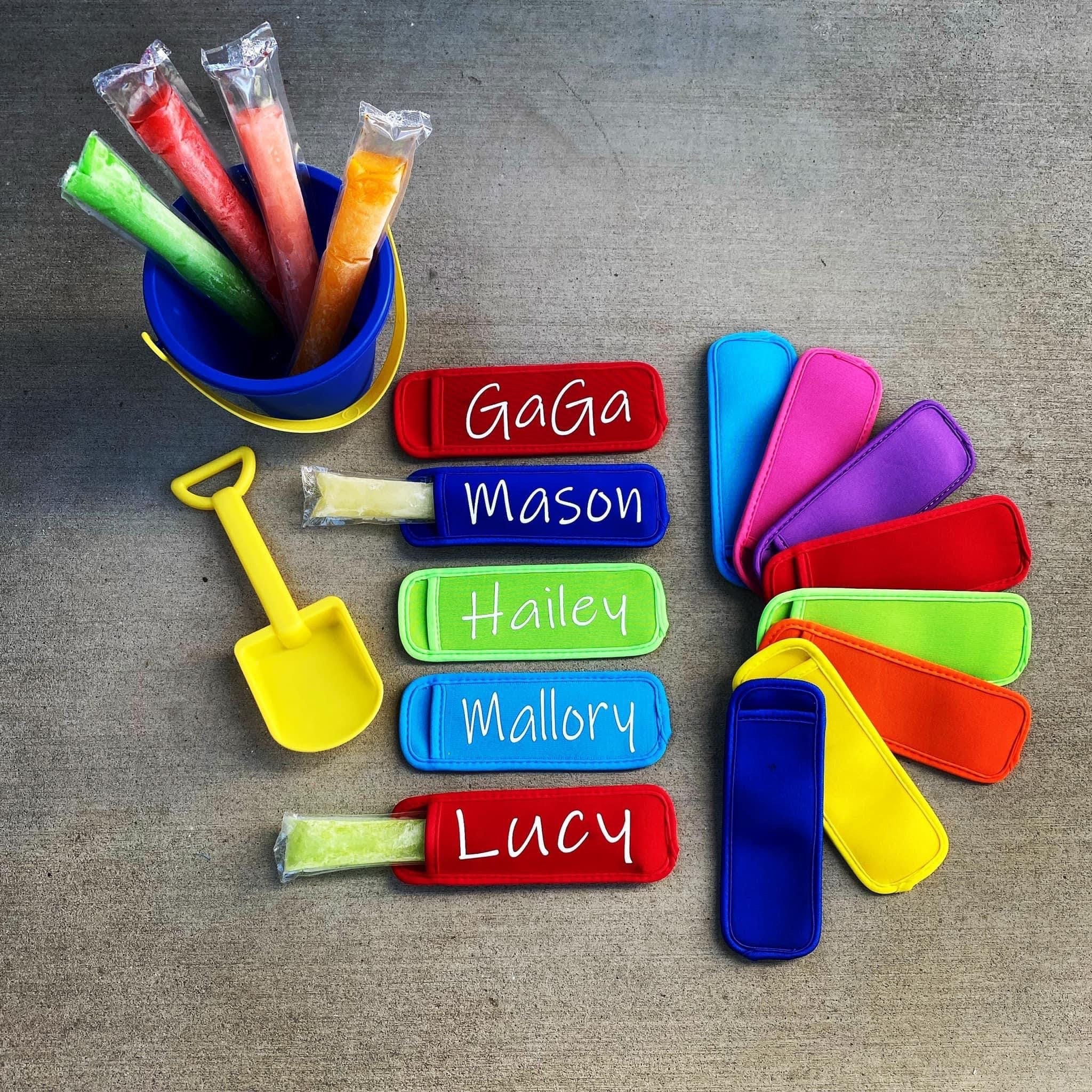 Personalized popsicle holders!