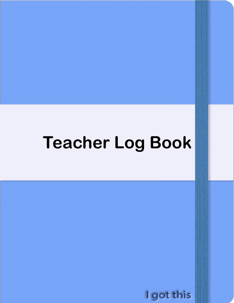DIGITAL TEACHER Logbook Planner Notebook Goodnotes Notability Pdf