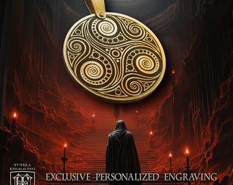 Trisklele (Triskelion に似ています) は三重螺旋です