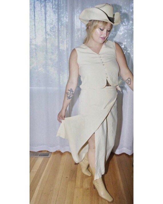 Silk two piece set