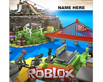 Roblox Bedding Etsy - roblox duvet cover available in sizes twin full queen king cal king free personalization