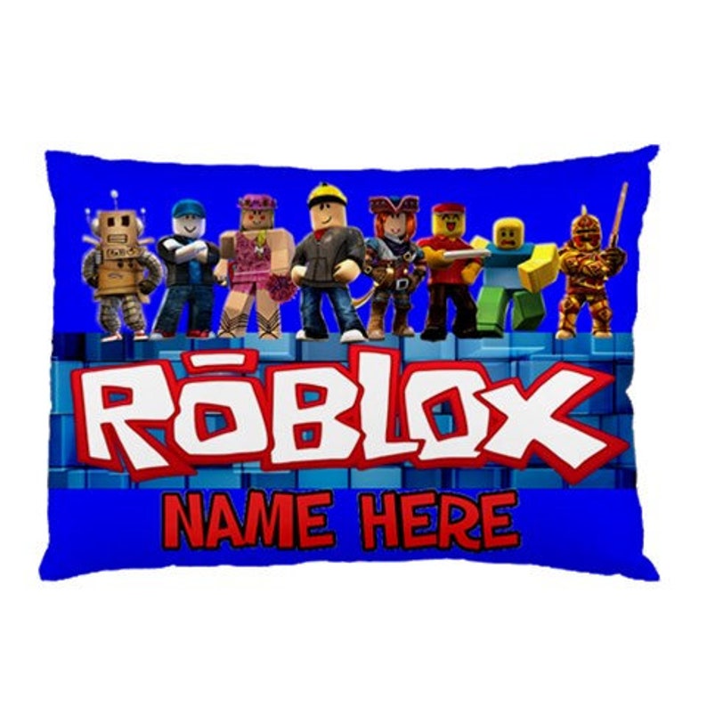 Roblox Custom Made Standard Size Pillow Case Choose Etsy - image 0
