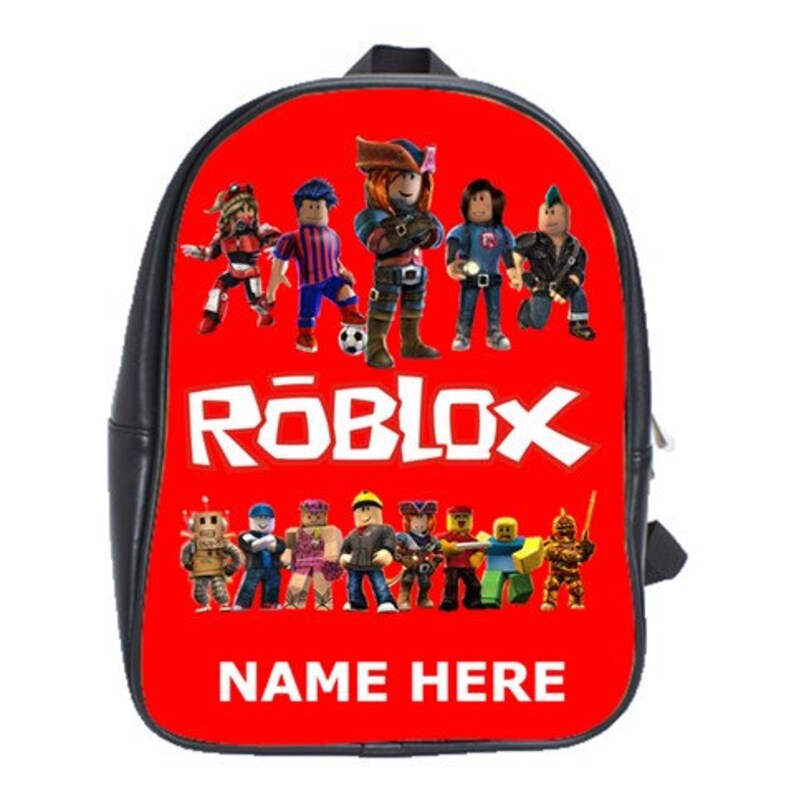 Roblox 100 Genuine Leather Backpack Choose Background Color Etsy - image 0