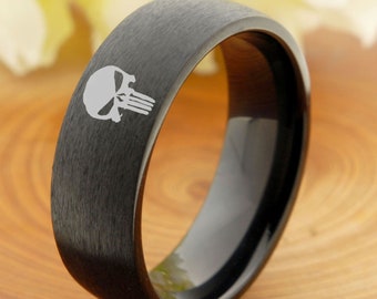 punisher wedding band