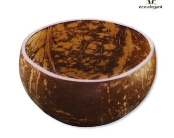 Coconut Shell Bowls | 2–5pcs Jumbo Set | Serving Bowls | Natural Eco Friendly Organic