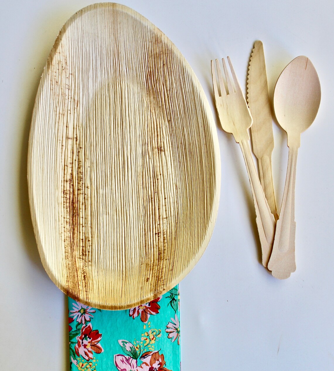 Disposable palm leaf plates 10 pic 10x6.5 Oval 10 pic Etsy