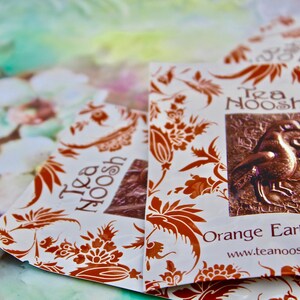 Orange Earl Gray Teabags 100 Pice Floral Aroma