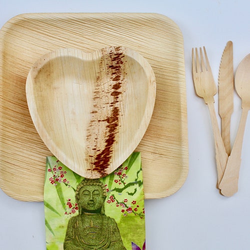 Disposable plates 50 pices 9.5
