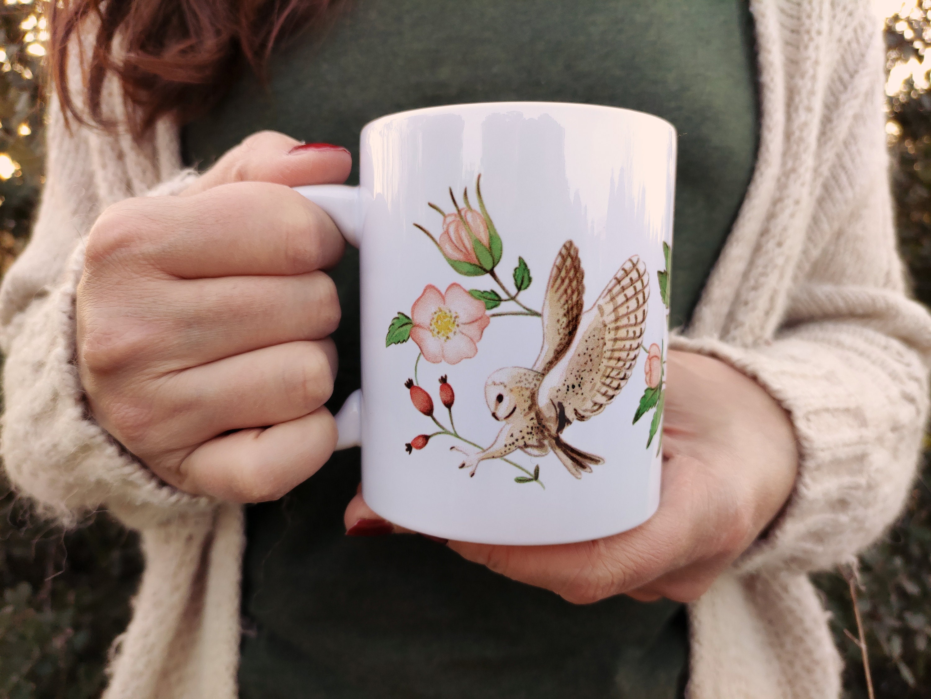 Mug en Céramique | Chouette Eglantine Mug Chouette Hibou