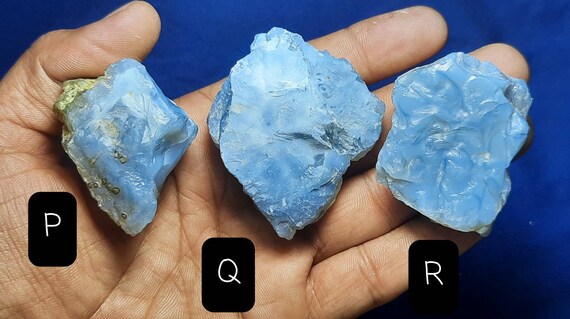 Blue Opals Raw StoneBuy Natural Blue Opal Raw Stones Crystal - Shubhanjali