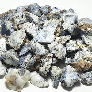 Natural Dendritic Opal Rough Gemstone,Dendritic Opal Raw Slices,Dendritic Opal Slab,Healing Dendritic Opal Specimen,Dendritic Opal Crystal