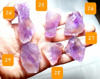 Natürlicher Ametrin-Quarz, grobe Kristallplatte