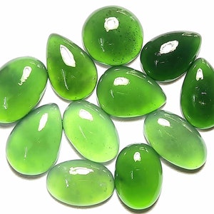Serpentine Vrije Grootte Cabochon Edelsteen, Serpentine Edelsteen, Serpentine Cabochon, Serpentine Mix Grootte en Vorm Cabochon, Natuurlijke Serpentine.
