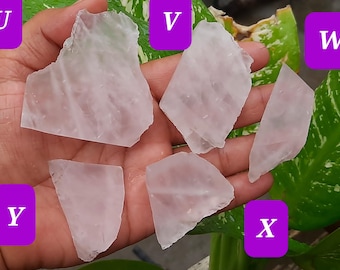 Rose Quartz Raw Slices Gemstone,Natural Rose Quartz Rough,Rose Quartz raw Material,Rose Quartz Specimens,Rose Quartz Slabs,Rose Quartz Slice