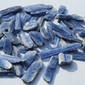 AAA Blue Kyanite Rough Gemstone: Natural Raw Crystal Specimens