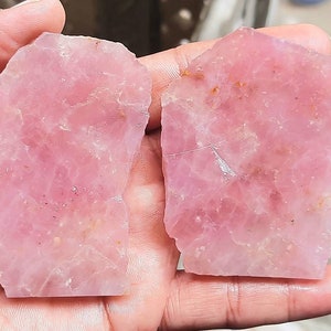 Natural Rose Quartz Rough Gemstone,Rose Quartz Specimens,pink colour rose Quartz Raw Slices,raw material,Big Size Rough,Rose Quartz Crystal