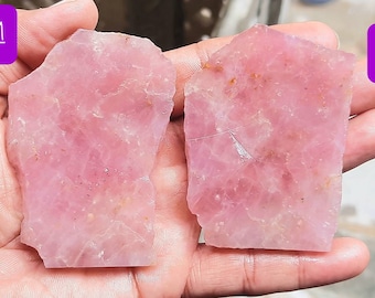 Natural Rose Quartz Rough Gemstone,Rose Quartz Specimens,pink colour rose Quartz Raw Slices,raw material,Big Size Rough,Rose Quartz Crystal