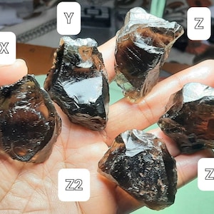 Natural Smoky Quartz Unpolished Rough Gemstone,Smoky Quartz Slice,Smoky Gemstone,Smoky Slabs,Smoky Specimen,Healing Smoky Quartz Crystal Raw