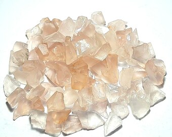 Natural Rose Quartz Rough Gemstone: Raw Jewelry Making Stone