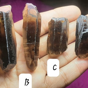 Pietra preziosa ruvida non lucidata al quarzo fumé,Pietra preziosa fumosa biologica,Fetta fumosa curativa,Lastra fumé,Esemplare fumé,Punto di quarzo fumé,Crystal Raw Point
