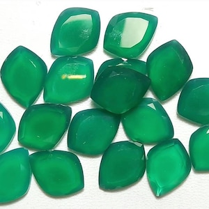 Green Onyx Faceted fancy Gemstone,Green Onyx Gemstone,Onyx Gemstone,Onyx Fancy,Fancy Gemstone,Onyx Fancy for Jewelry,Green Onyx,Fancy Shape.