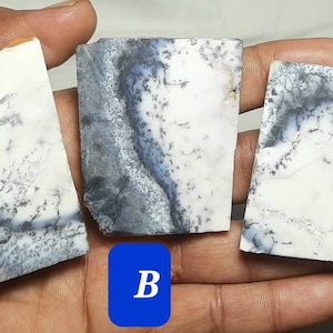 Natural Dendritic Opal Rough Gemstone,Dendritic Opal Raw Slices,Dendritic Opal Slab,Healing Dendritic Opal Specimen,Dendritic Opal Crystal