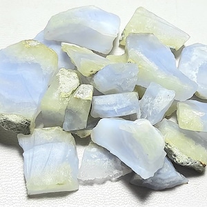 Natural Blue lace Agate Unpolished Rough Gemstone,Blue Lace Agate Specimen,Blue lace agate raw,Agate Slice,Agate Rough,Healing Agate Crystal