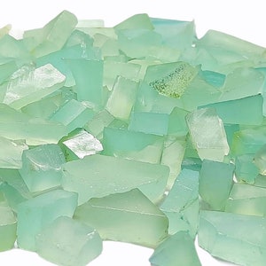 Aqua Chalcedony unpolished rough Gemstone,Dyed Aqua Chalcedony Specimens,Aqua Chalcedony Raw Material,Aqua Calsi Rock,Aqua Calsi Slices