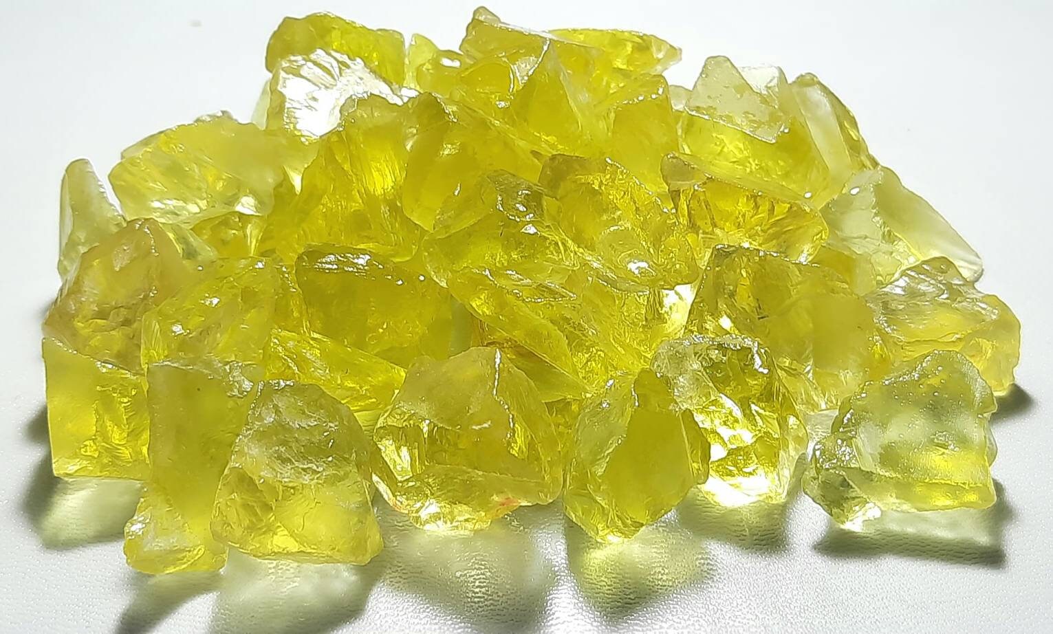 Natural Lemon Quartz Gemstone, Faceted Lemon Quartz Crystal