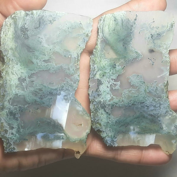 Moss Agate Green Jasper,Raw Jasper Crystal Green Rough, Raw Crystal Rough Stone,Moss Agate Slices,Moss Agate Specimens,Moss Agate Raw Slab.