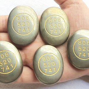 Natural Pyrite Money Stone Coins Switch World Zibu Symbol Stone For Money Wealth Cash Flow Good luck Success Growth Abundance Angel Numbers