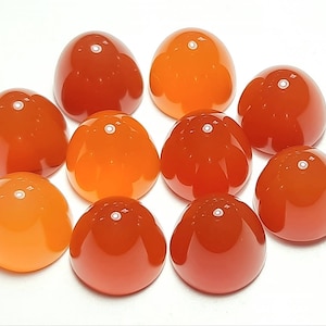 Natural Carnelian Fancy Bullet Cabochon Gemstone,Carnelian Bullet,Carnelian Gemstone,Carnelian Bullet Cabochon Sizes 6x5.50,7x8,10x11 mm