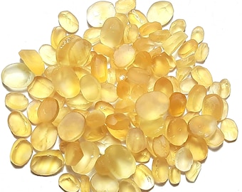 Natural Citrine Quartz Rough Gemstones, Mixed Shapes Sizes for Jewelry Making