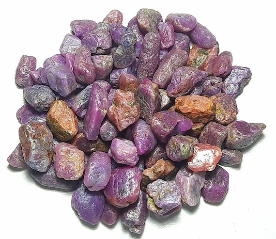 Natural Ruby Rough Gemstone: AAA Quality Unpolished Ruby