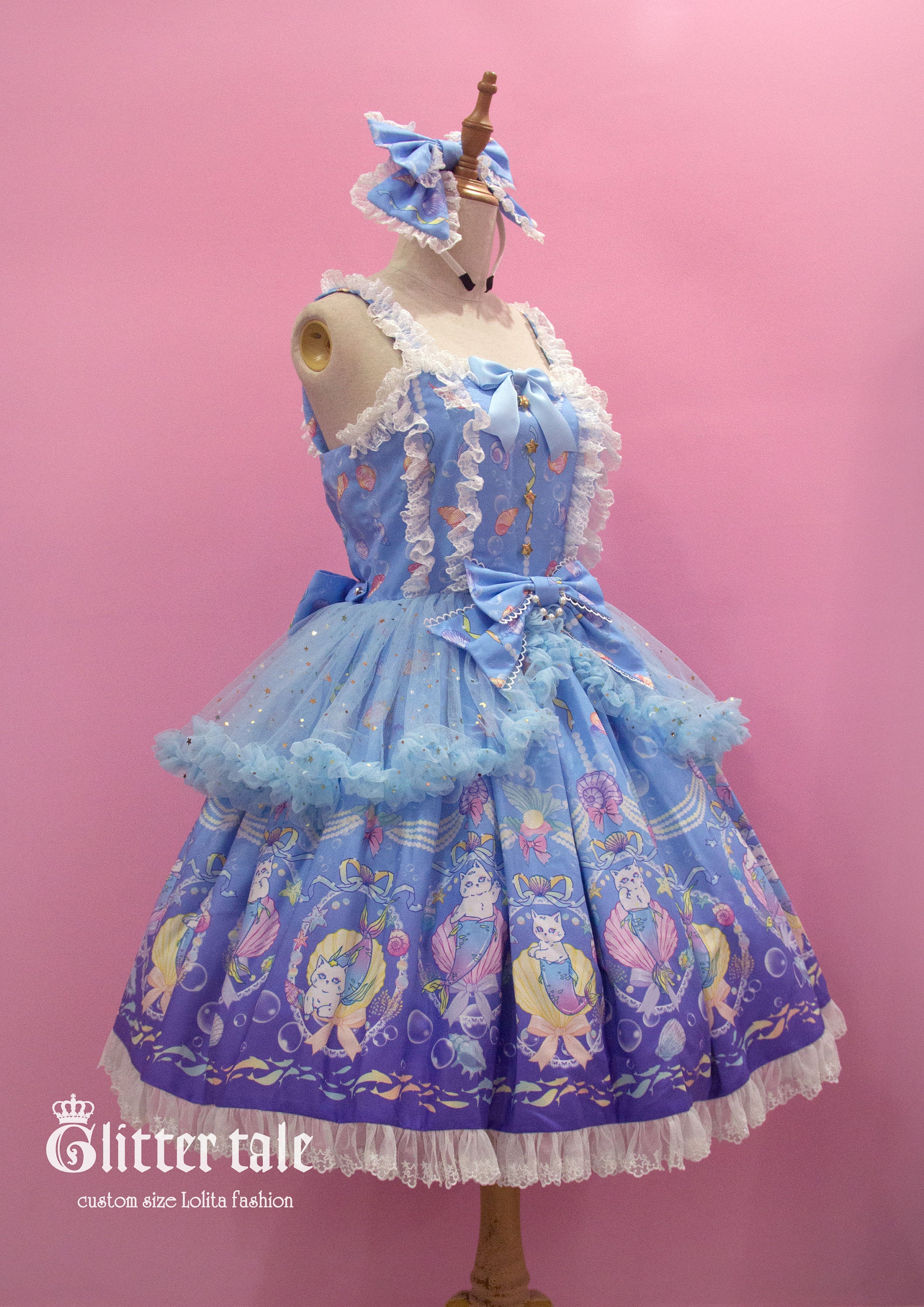 Crystal Dream Carnival るいし JSK 青 アンジェリックプリティ Crystal Dream Carnival るいし JSK 青 アンジェリックプリティ