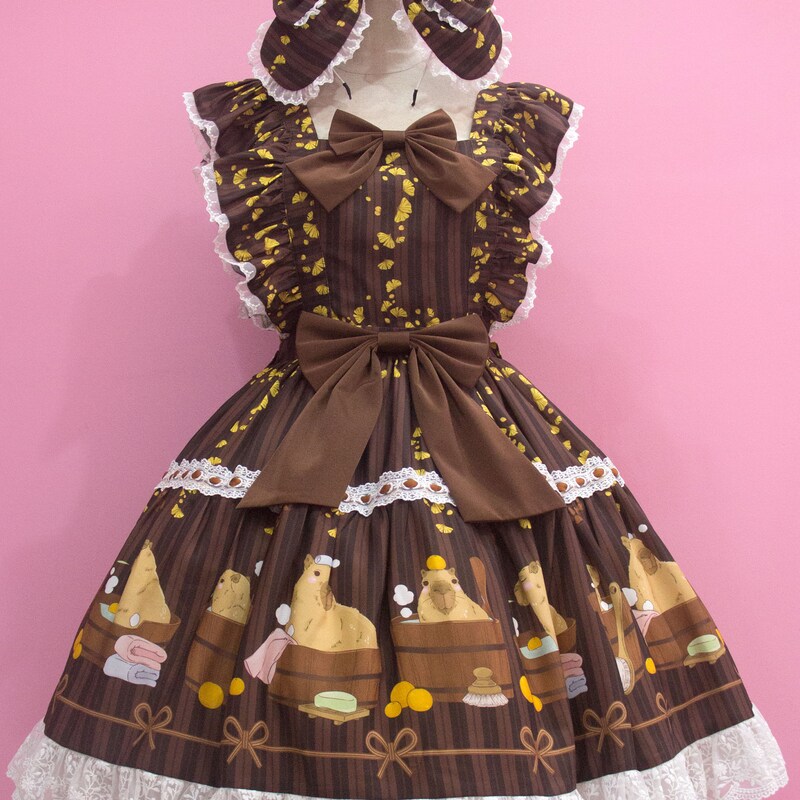 Vestido capibara - Etsy España