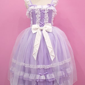 Custom size and colors Sweet Classic Gothic Lolita fashion princess dress JSK one piece image 1