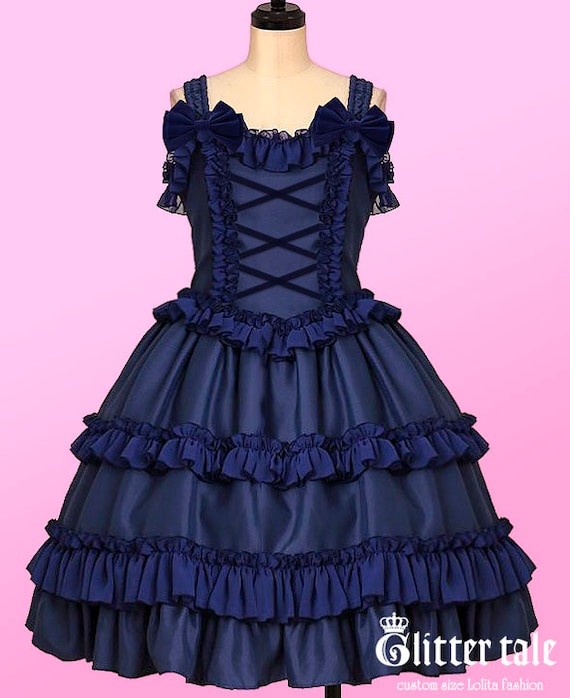 Custom Size and Colors- Gothic Classic Lolita Fashion Princess