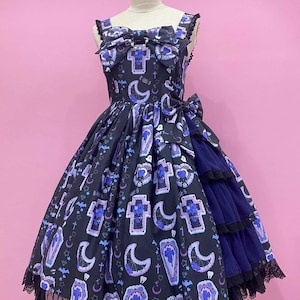 Custom size- Halloween Cake JSK dress Gothic Sweet Lolita fashion