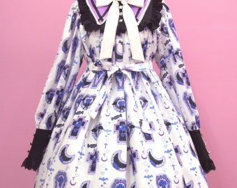 Custom size- Halloween Cake OP dress Gothic Sweet Lolita fashion