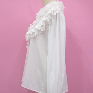 Custom size Sweet Classic Lolita Candy lace Chiffon Blouse image 4