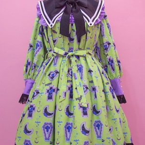Custom size- Halloween Cake OP dress Gothic Sweet Lolita fashion