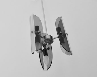 Plafoniera Flos Vintage : Lampadario vintage etsy