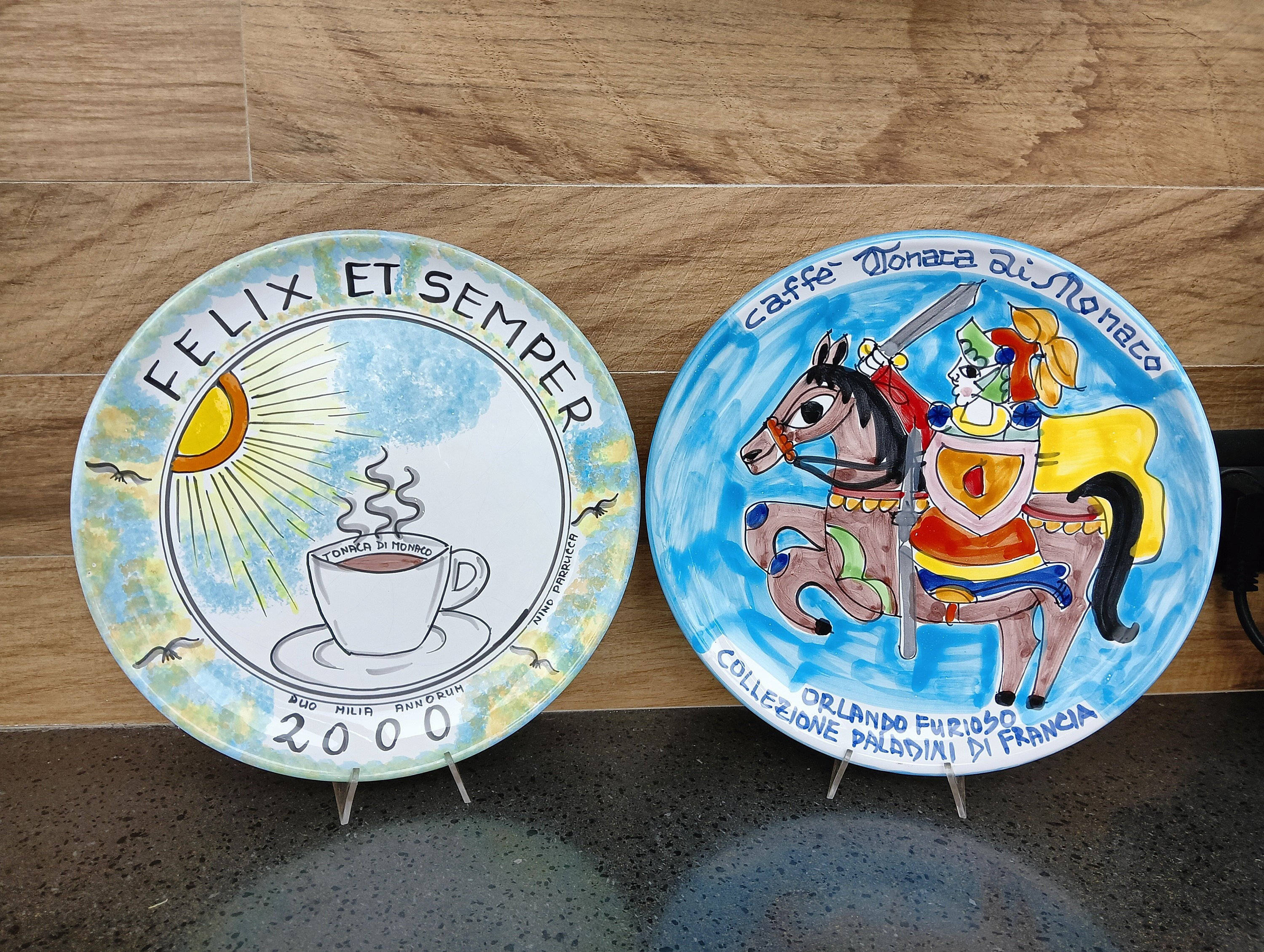 イタリア NINO PARRUCCA ニーノパルッカ 大きな素敵な絵皿